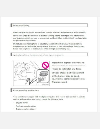 toyota toyoace 2015-2016 owners manual in english